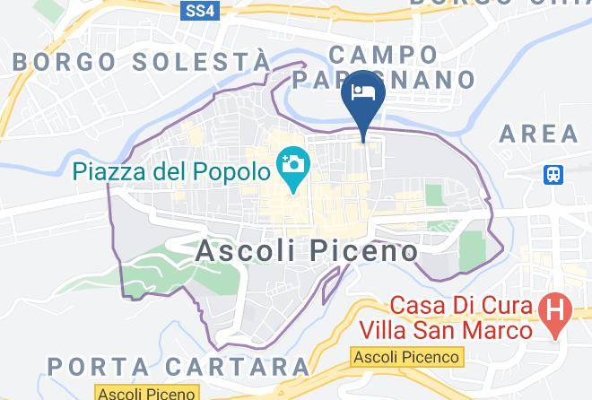 Ascoli Piceno - Piccola Corte Maps