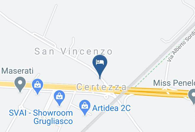 Turin - Piccolo Hotel Allamano Maps