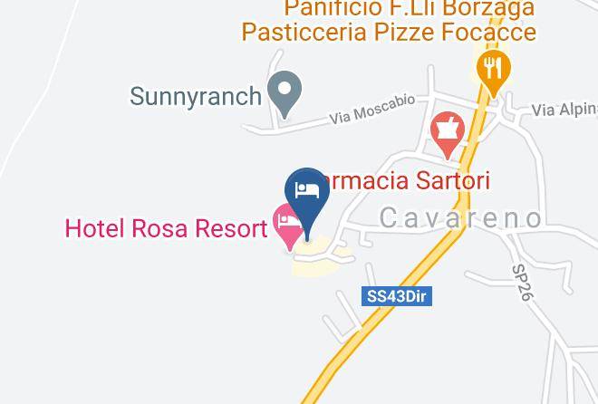 Piccolo Hotel Bruno Map