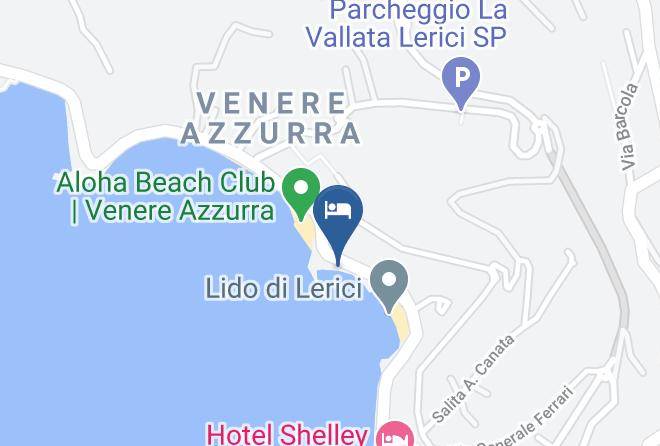 La Spezia - Piccolo Hotel Del Lido Maps