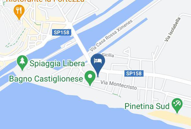 Grosseto - Piccolo Hotel Maps