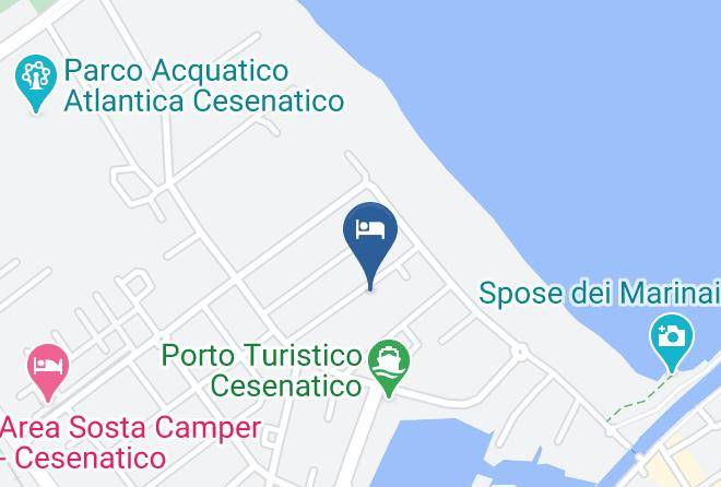 Forli - Piccolo Hotel Kursaal Maps