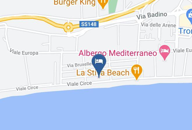 Latina - Piccolo Hotel Maps