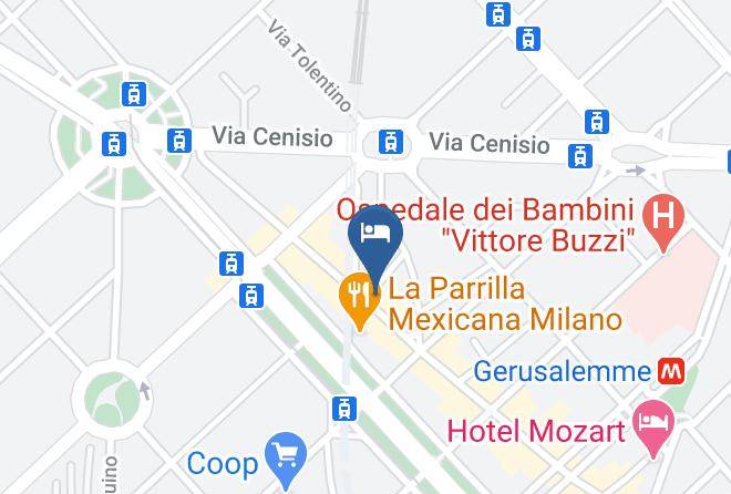 Milan - Piccolo Hotel Maps