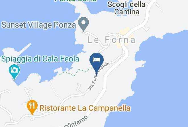 Latina - Piccolo Hotel Ponza Maps