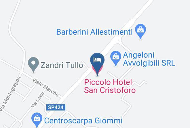 Piccolo Hotel San Cristoforo Map