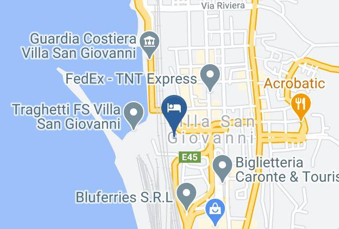 Reggio Di Calabria - Piccolo Hotel Srl Maps