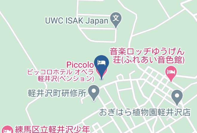 Karuizawa Townkitasaku District - Piccolo Hotel Maps