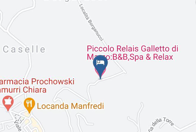 Perugia - Piccolo Relais Galletto Di Marzo B&b Spa & Relax Maps