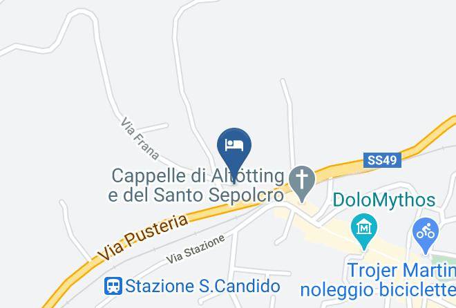 Bolzano - Piccolohotel Tempele Maps