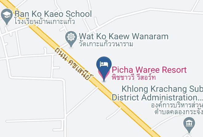 Amphoe Si Thep - Pichaaree Resort Maps
