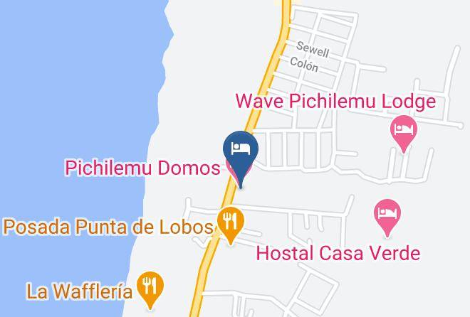 Cardenal Caro Province - Pichilemu Domos Maps