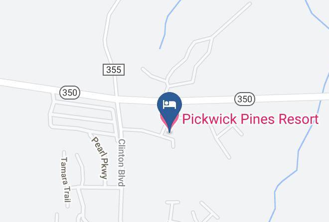 Tishomingo - Pickwick Pines Resort Maps