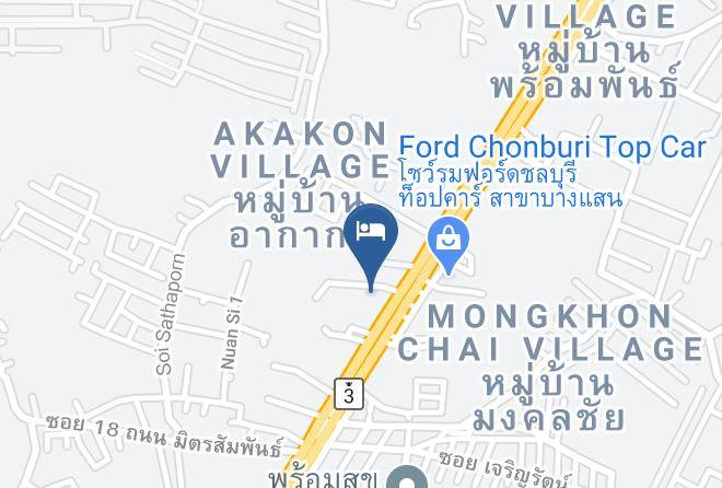 Mueang Chonburi District - Picnic Hotel Maps
