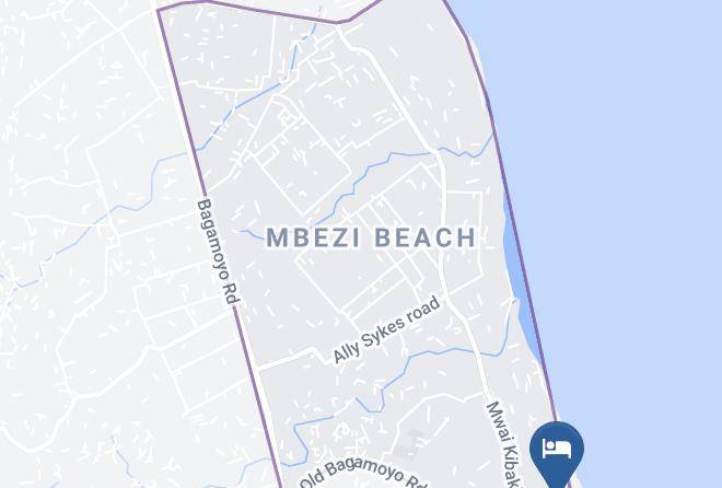 Kinondoni - Picolo Beach Hotel Maps