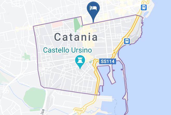 Catania - Picone Bed Breakfast Maps