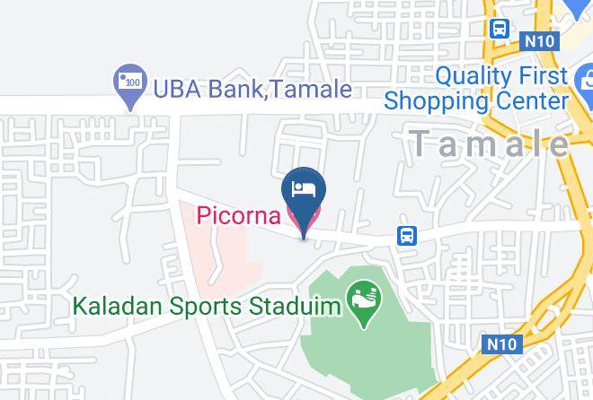 Tamale - Picorna Hotel Maps