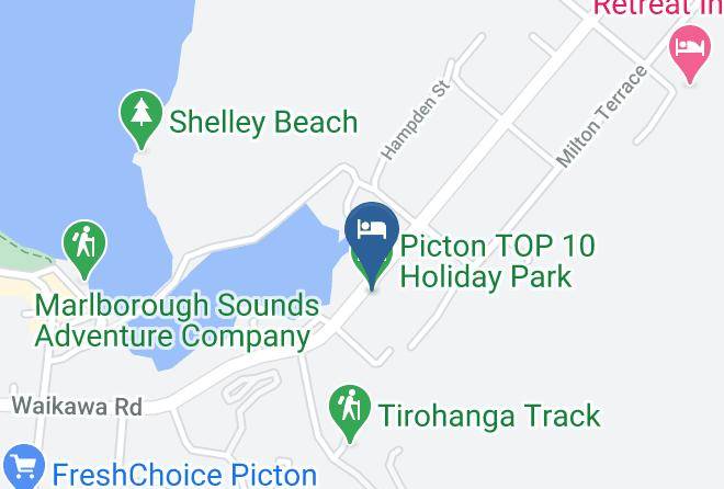 Picton - Picton Top 10 Holiday Park Maps