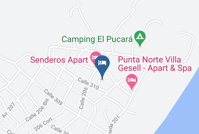 Villa Gesell - Picun Cuyen Maps