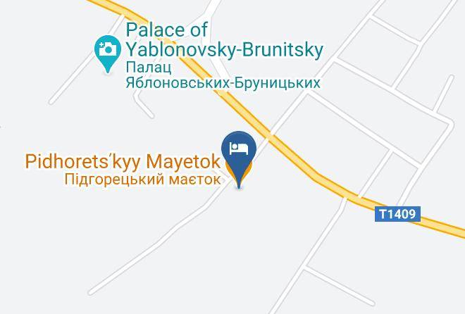 Stryi Raion - Pidhoretskyy Mayetok Maps
