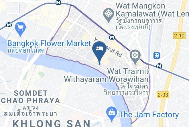 Samphanthawong District - Pieces Cafe & Bed Maps