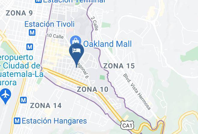 Guatemala - Piedraluna Hotel Maps
