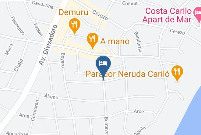 Pinamar - Piedras Blancas Carilo Maps