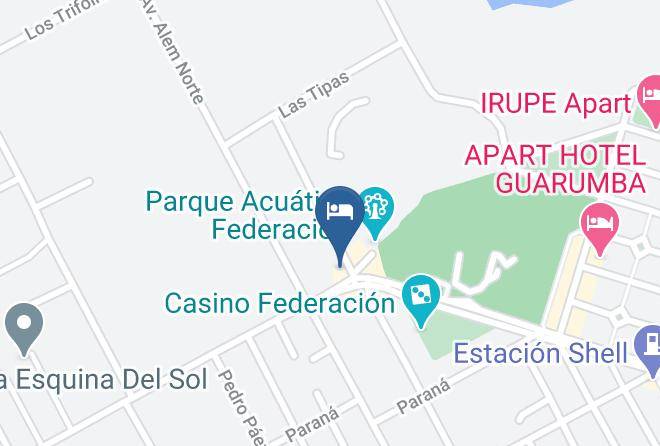 Federacion - Piedras Del Lago Hotel Maps