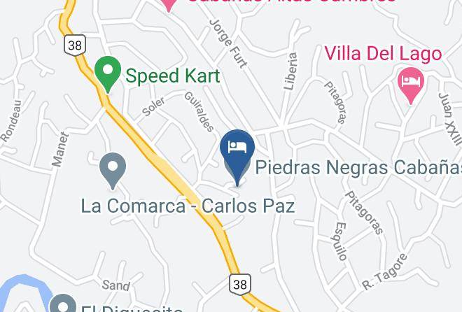 Santa Maria Department - Piedras Negras Cabanas Maps