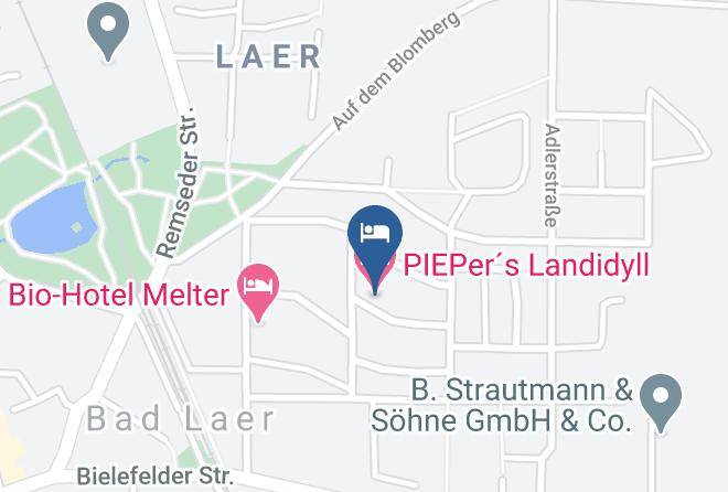 Piepers Landidyll Hotel Map