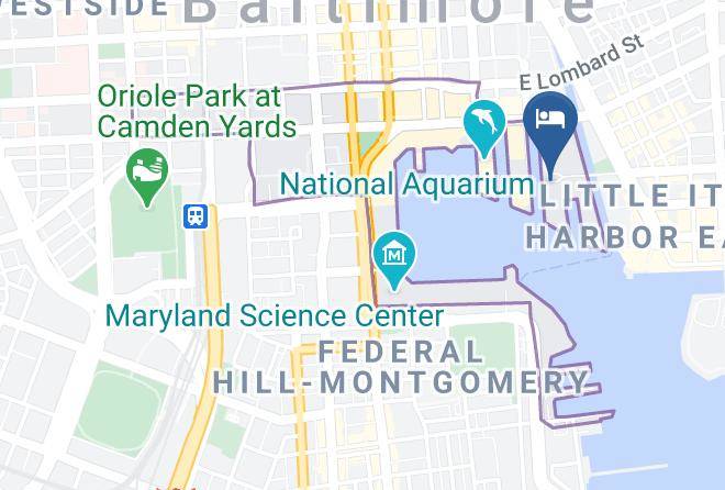 Baltimore City - Pier 5 Hotel Baltimore Maps