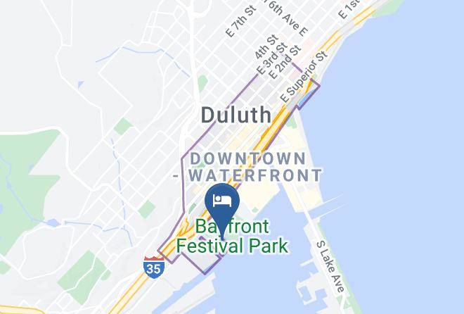 St Louis - Pier B Resort Hotel Maps