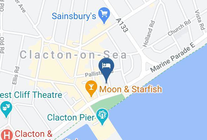 Essex - Pier Hotel Clacton Maps