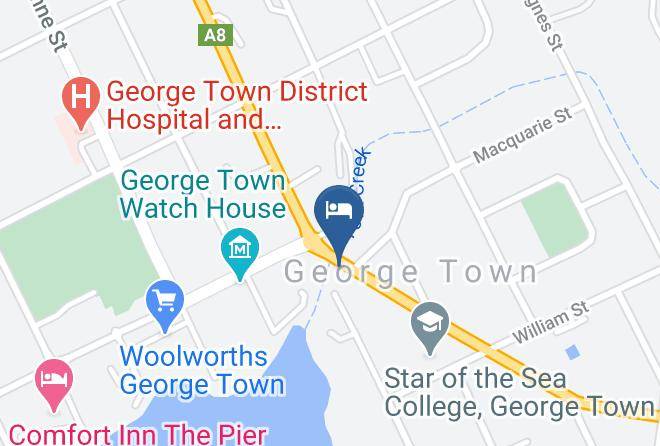George Town - Pier Hotel Maps