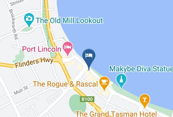 Port Lincoln - Pier Hotel Maps
