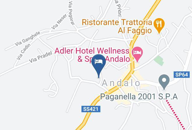 Trento - Pier Hotel Maps