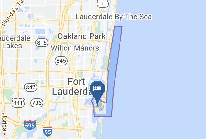 Broward - Pier Sixty Six Hotel & Marina Maps