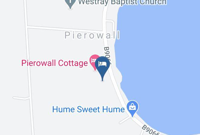 Orkney Islands - Pierowall Hotel Maps