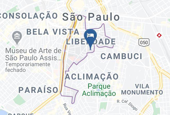 Sao Paulo Liberdade - Pierre Hotel Maps