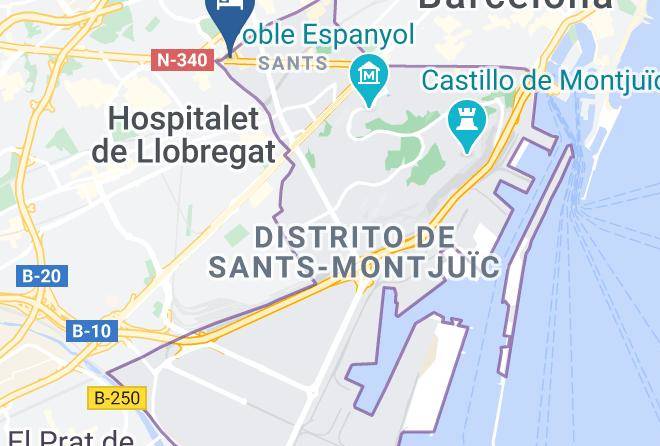 Barcelona - Pierre & Vacances Barcelona Sants Maps