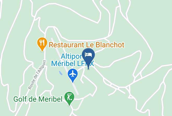 Savoie - Pierre & Vacances Residence Le Golf Maps