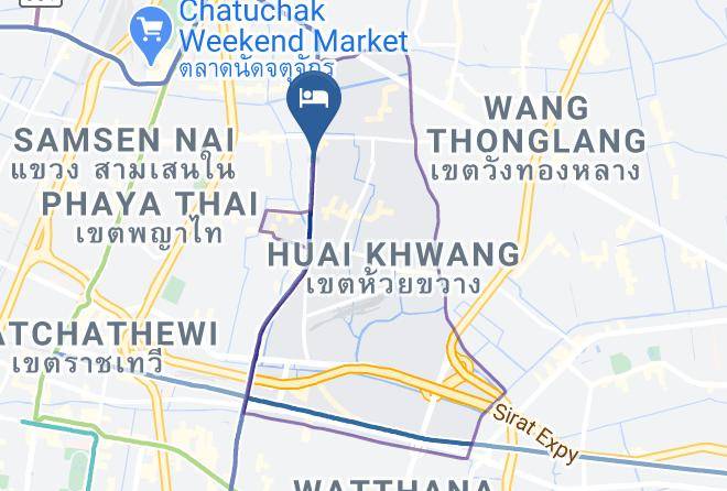 Huai Khwang - Pietra Bangkok Maps