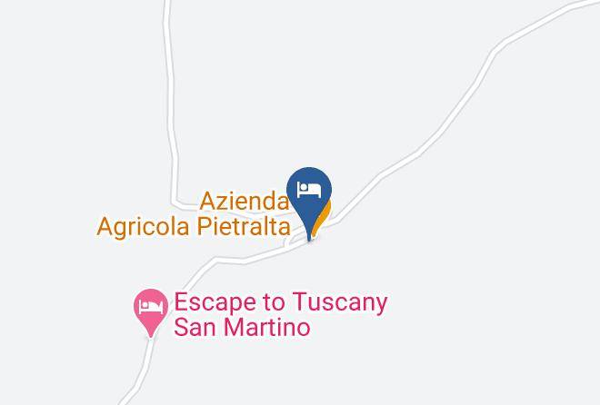 Florence - Pietralta Accomodation Maps