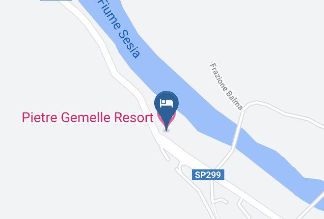 Vercelli - Pietre Gemelle Resort Maps