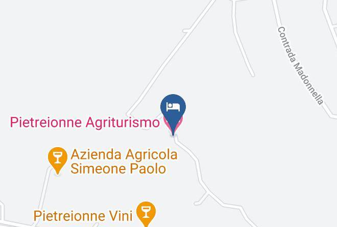 Benevento - Pietreionne Agriturismo Maps