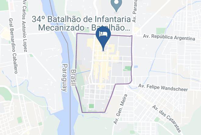 Foz Do Iguacu - Pietro Angelo Hotel Maps