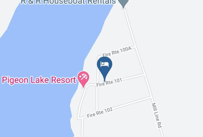 Peterborough - Pigeon Lake Resort Maps