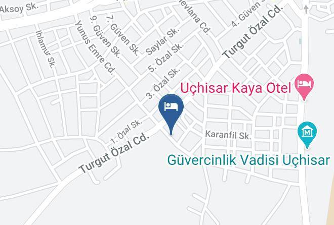 Nevsehir - Cappadocia Pigeon Valley Hotel Maps