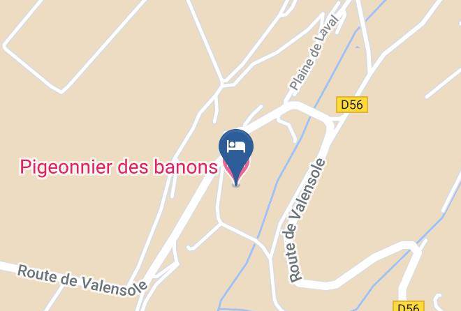 Alpes De Haute Provence - Pigeonnier Des Banons Maps