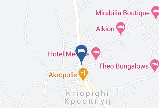 Khalkidhiki - Pighi Hotel Maps